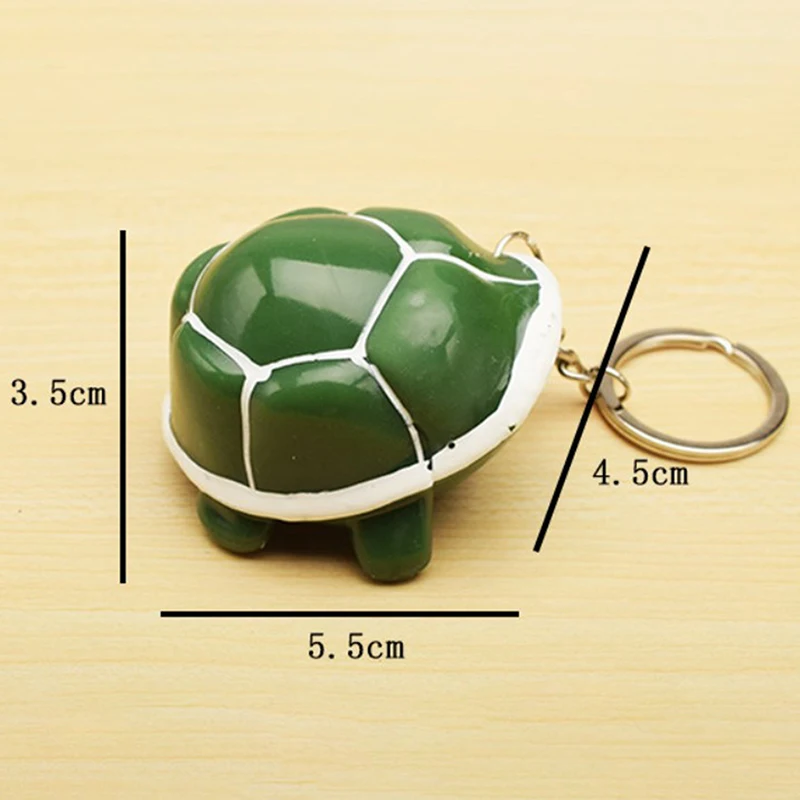 Tortoise Keychain Head Popping Squishy Squeeze Toy for Stress Reduction for Men