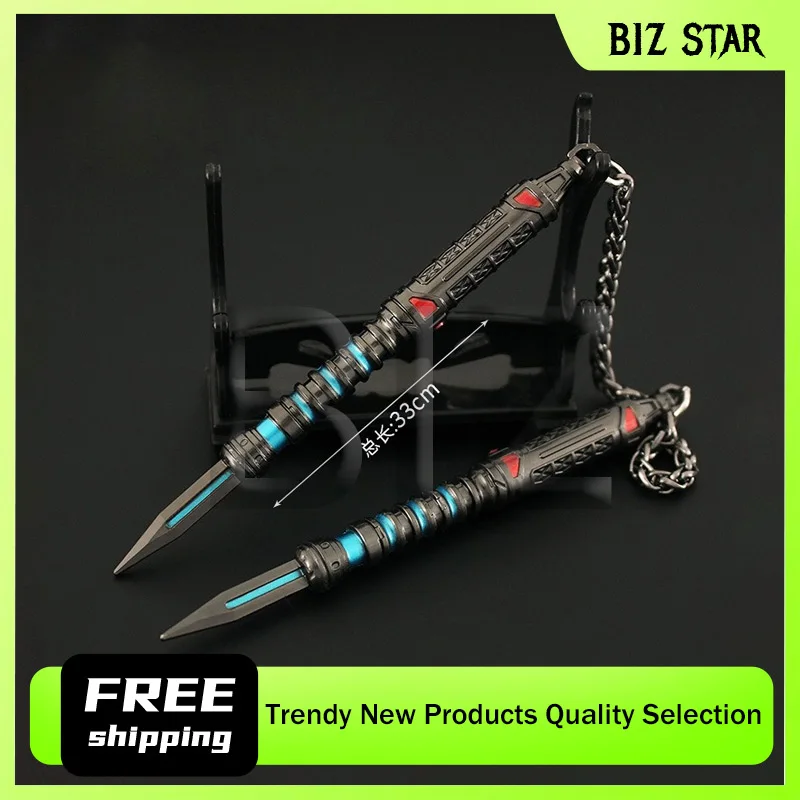33cm/12.99in APEX Hero Game urządzenia peryferyjne Ash Heirloom linki modele broni metalowe zabawki ozdoby kolekcje wyświetlacz na biurko prezenty
