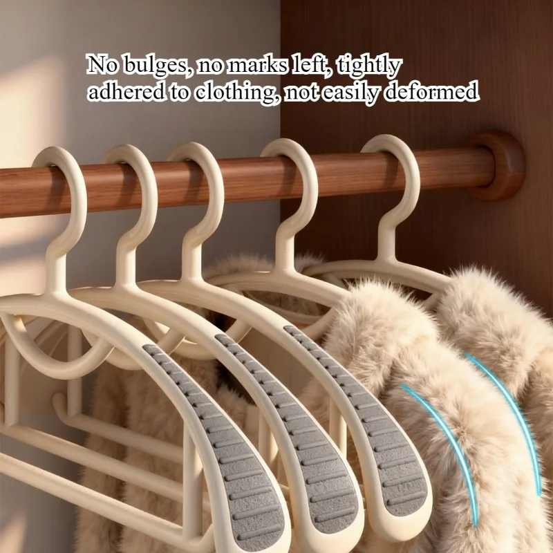 

Traceless hangers for household clothes, student hangers for dormitory, non-slip and anti-shoulder corner clothes hangers