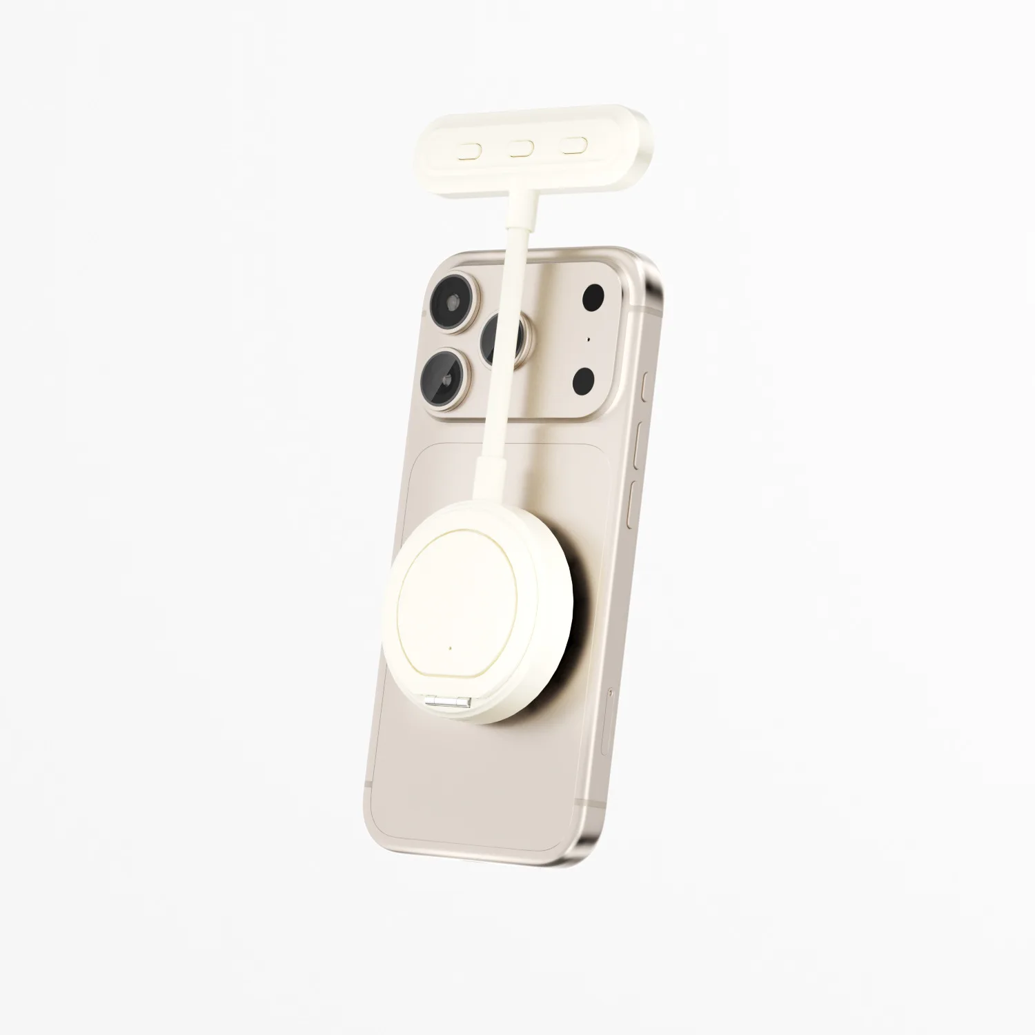 Cross-border new magnetic hose mobile phone filling light multi-function selfie beauty eye protection reading night light
