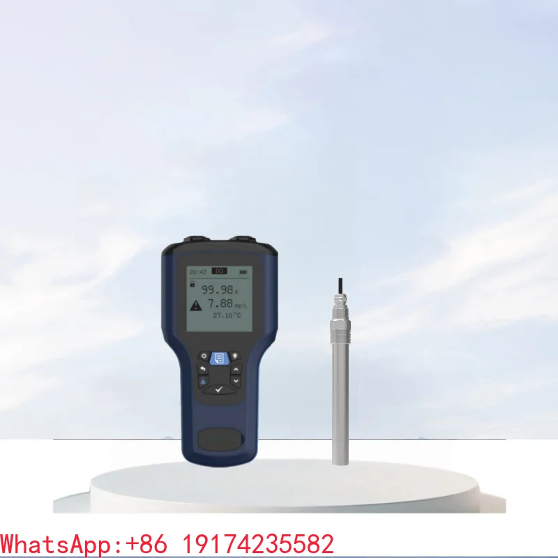 Portable Online Dissolved Oxygen Meter Fluorescence Method PH Analyzer ODM Customizable ABS Material 0.2% Accuracy