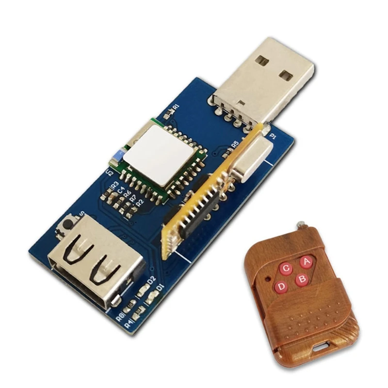 

Remote USB Switch Mobile APP Control/433M Remote Control 2.4G Wifi With USB Data Transmission Remote Module USB Module