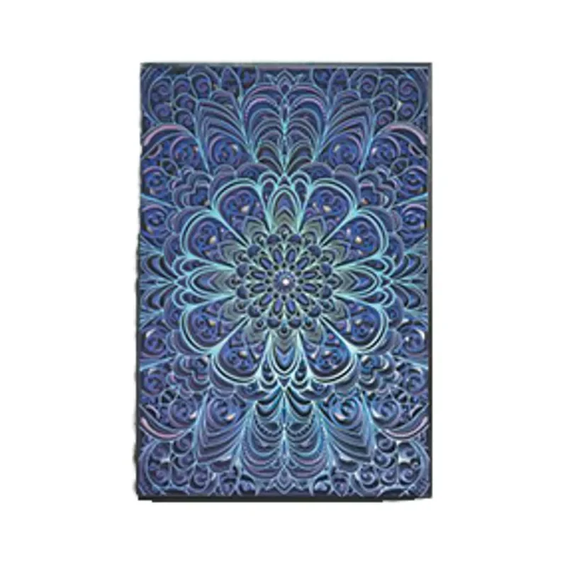 Modern Home Decor Colorful Textured Wood Crafts Decorative Painting for Interior Styling