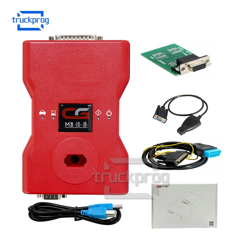 CGDI Prog MB Key Programmer Support All Key Lost Add Fastest Key  for MB with  ELV Repair AC Adapter