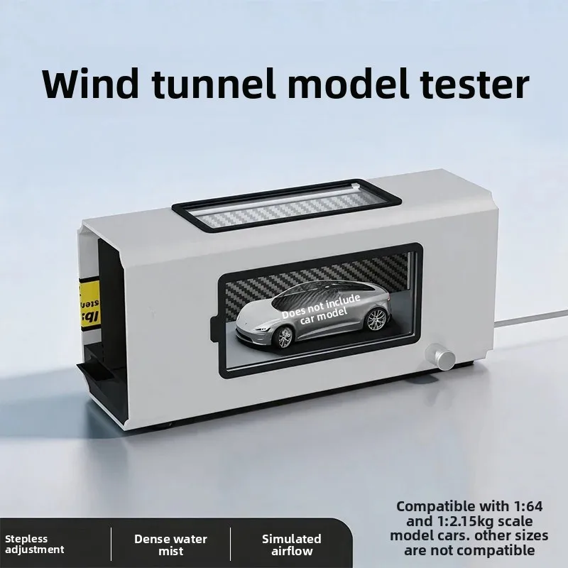 Tabletop Wind Tunnel Display Device For 1/64 1/43 Car Model Decor Ornament Hobby Collectible Present