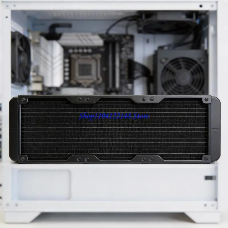 P9FA High Efficiency 18 Channel Aluminum Liquid Cooling Radiator Aluminum Heat Exchanger Radiator For Gaming and Work