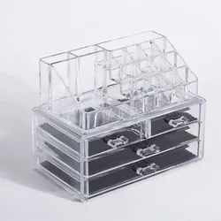 Acrylic Transparent Multi-layer Drawer Storage Rack,Beauty Tools Makeup Storage Box S#-M# Model Birthday Gift For Women