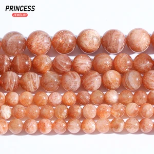 A + الطبيعية البرازيل الذهبي حجر الشمس 4-10 مم حبات فضفاضة للمجوهرات صنع سوار بالجملة حجر فاصل الخرز DIY الملحقات أعلى 10 مبيعات بأموال حقيقية في البرازيل - رقم 6