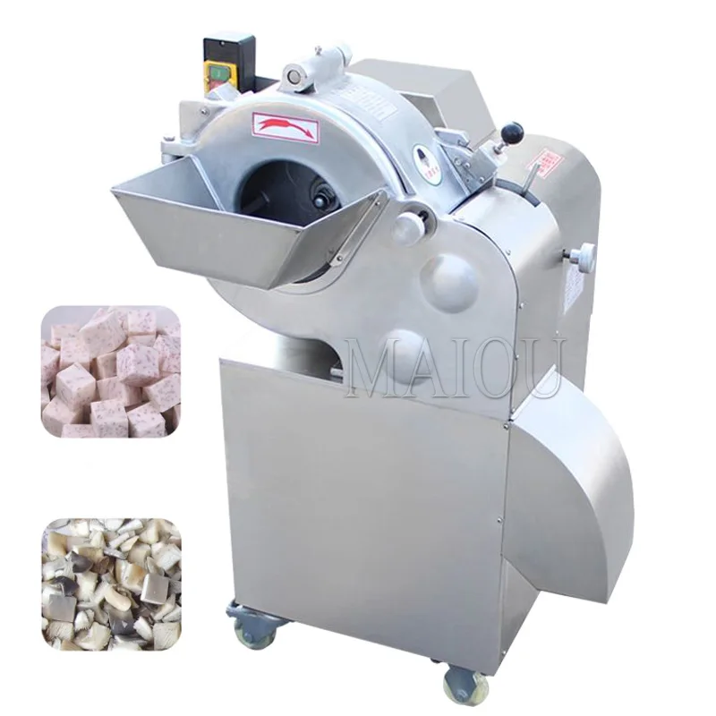 

Electric Carrot Potato Onion Vegetable Diced Cut Pellets 220V Commercial Automatic Dicing Machine