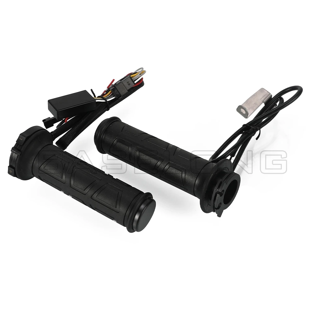 For BMW S1000RR F800GS F700GS F800GT F800R K1300S K1300R 22mm Hand Heated Grips ATV Warmers Adjust Temperature Hot Handlebar
