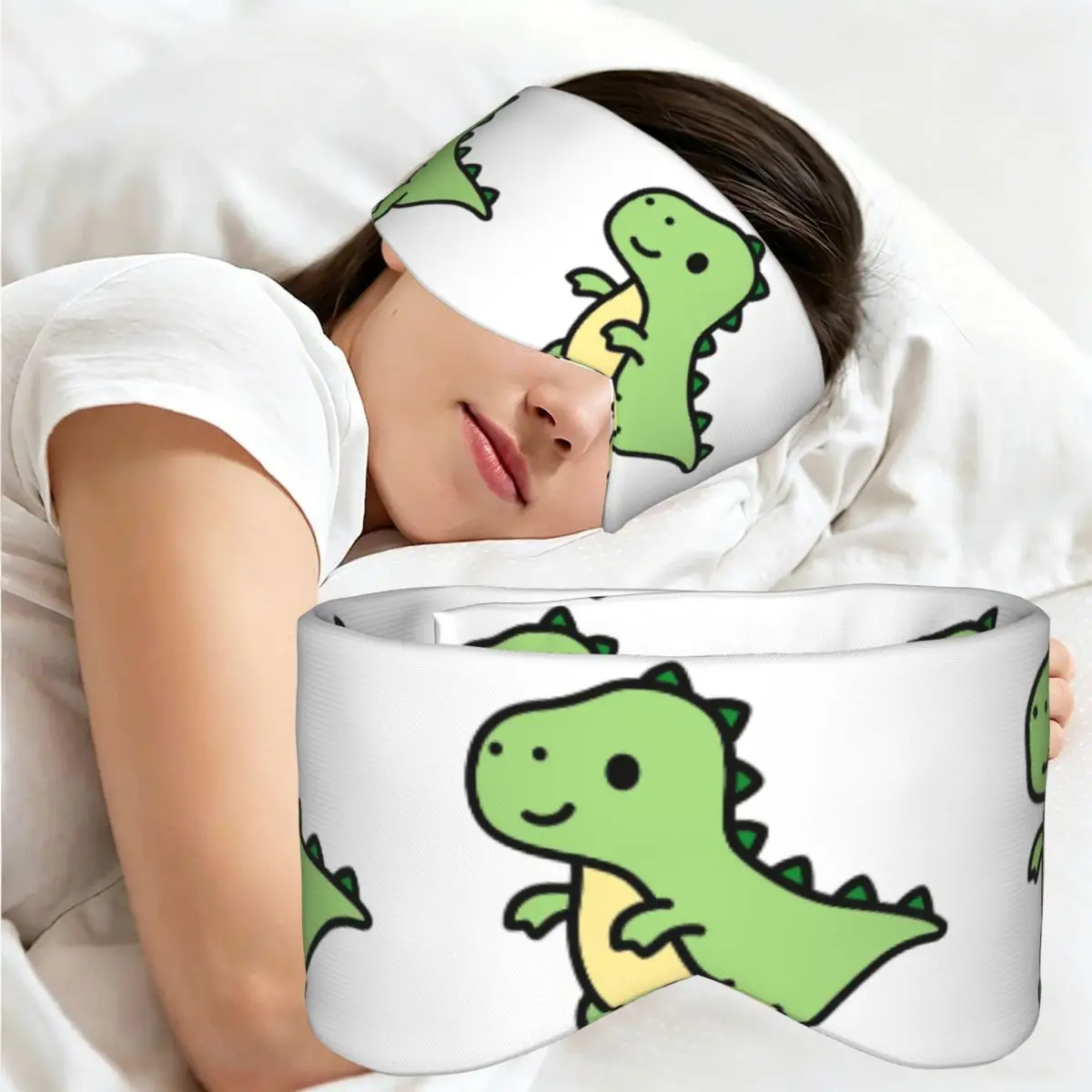 T Rex sleep eye mask Light Blocking Portable Eye Cover for Girls Boys Home Sleeping Party Gift Eyeshade eyepatch
