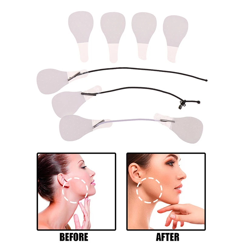 

60PCS/Set Instant Face Lift Tape Neck Eye Lift V Line Shape Tape Anti Wrinkle