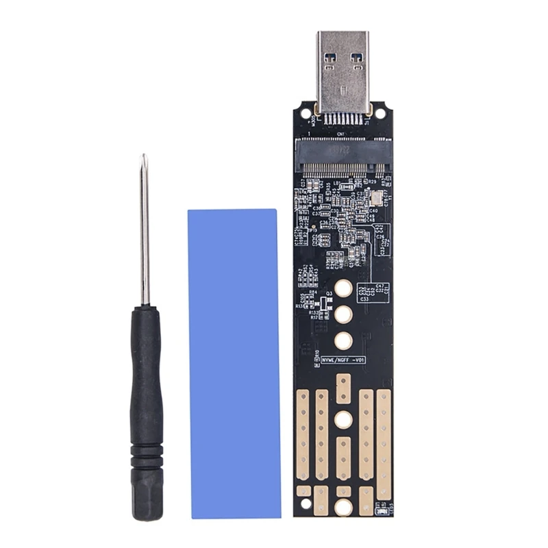 

M.2 NVMe SSD to USB 3.1 Adapters PCIE to USB 3.1 External Converters Card USB3.1 PCIe To USB3.1 TypeA Adapters