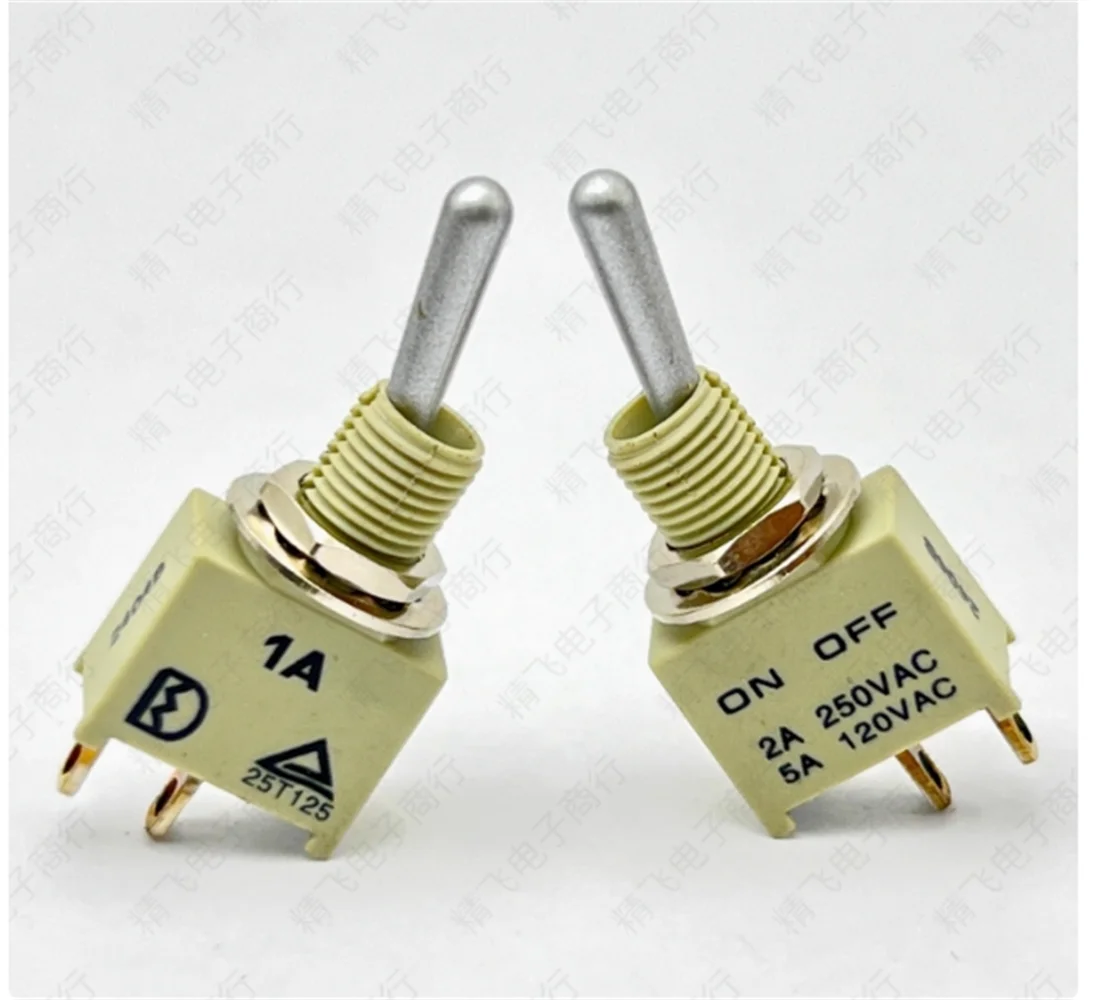 10 PCS Taiwan small toggle switch Q11A 2-pin 2nd gear small toggle switch 2-pin 2nd gear swing switch