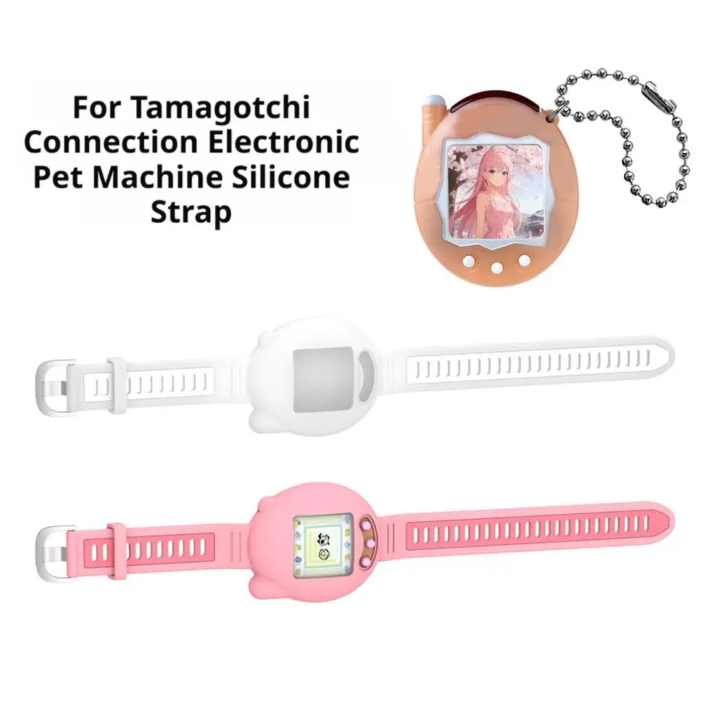 Silicone Strap For Tamagotchi Connection Soft Wristband Wearable Watch Protective Band For Kids Toy Accessory