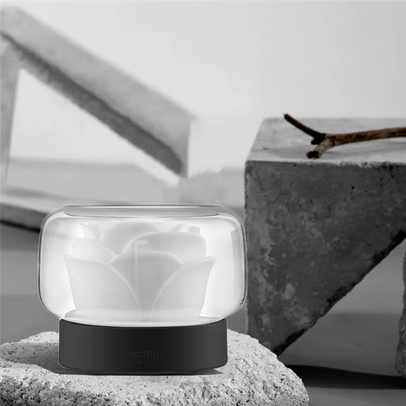 400 мл увлажнитель воздуха для очистки цветов, ароматерапия, диффузор эфирного масла с атмосферным светом для домашнего использования, вилка европейского стандарта