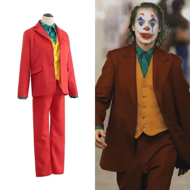 

Halloween costume cos clown Joker Jequin Phoenix costume stage role-playing cosplay set