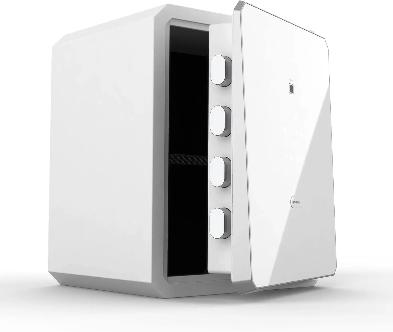 Fingerprint Password Safe Box with Key, Cabinets for Home Offcie,Lock Box,Security Box,Biometric safe,W-series 2.1Cubic feet BOF