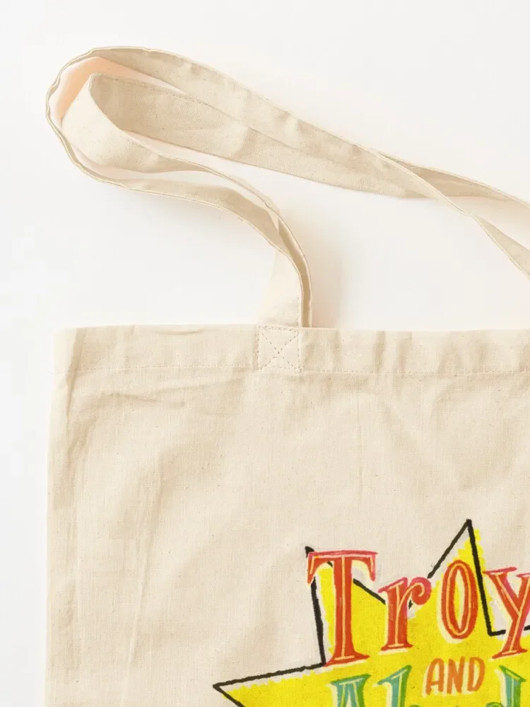 Troy and Abed in the Morning! Tote Bag Shopper Canvas bag for women Cloth bag Cloth bags
