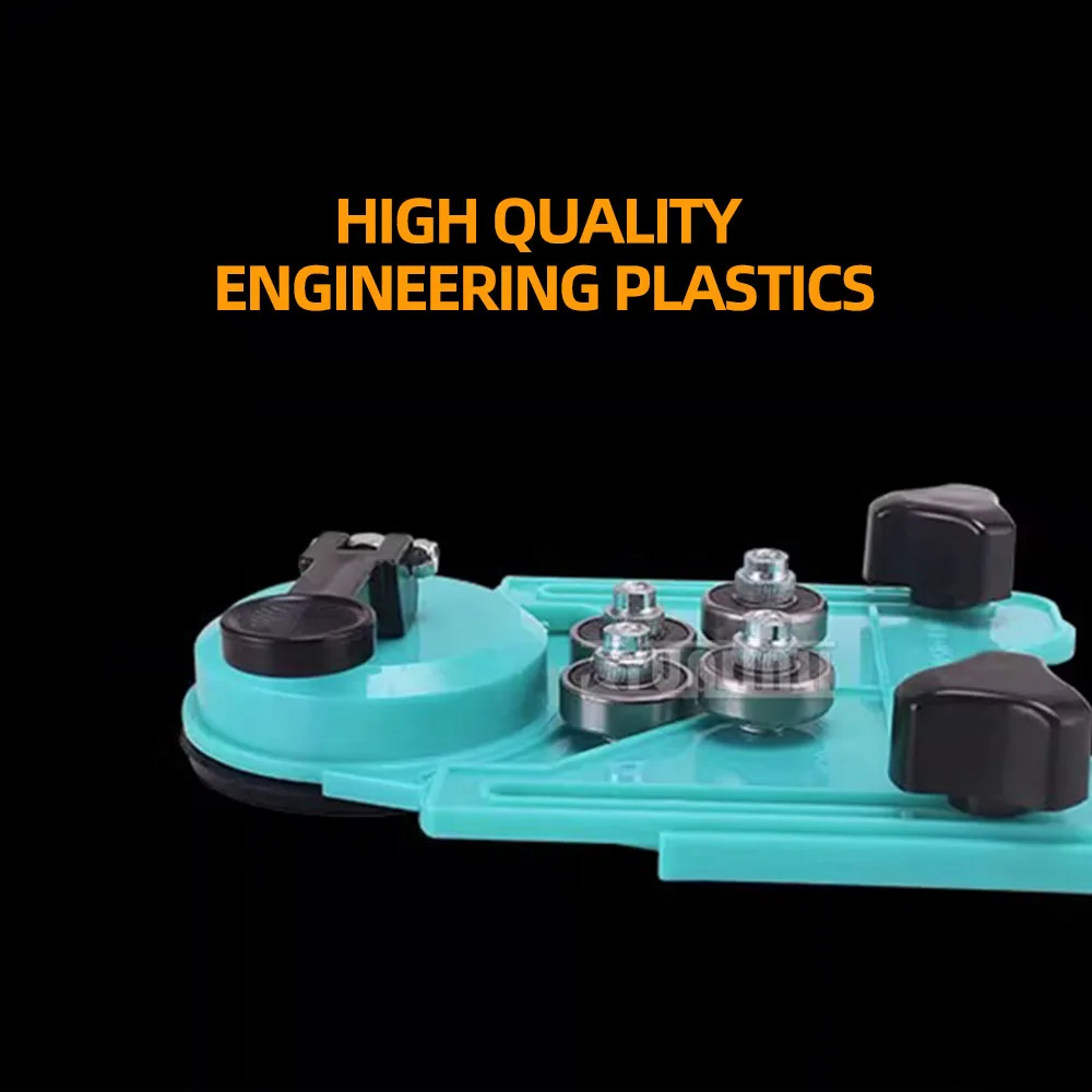 Ceramic Tile Hole Locator Multifunctional Glass Drill Bit Fixed Suction Cup Adjustable Locator High-Precision Punch Tool