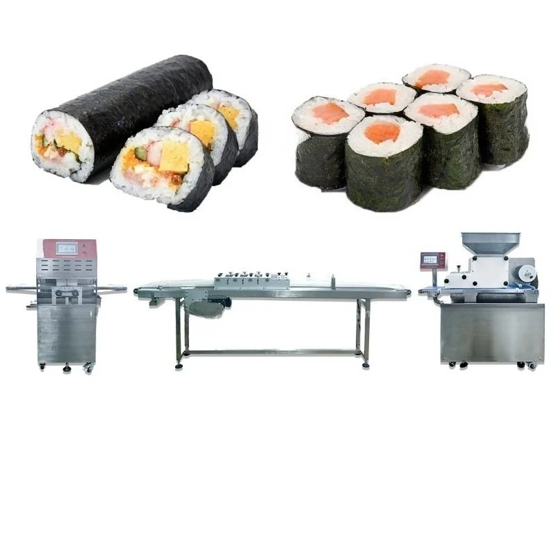 

Customized Auto Sushi Master Pro Industrial All-in-One Commercial Sushi Machine Efficient Rice Mill Food Line Stable Performance
