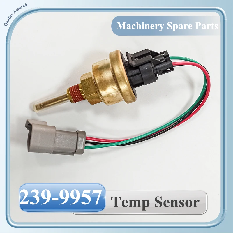 239-9957 2399957 Water Temperature Sensor For Caterpillar CAT Excavator 3126B 3306 3406E 3412E 3508B 3512 Engine C10 C12