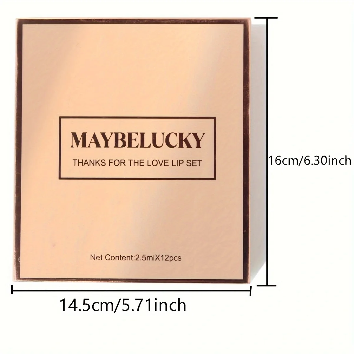 ชุดลิปกลอส 12 ชิ้น สไตล์ยุโรปและอเมริกา ลิปสติกเนื้อแมทประกายมุก ไม่ติดแก้ว ลิปกลอสเปลี่ยนสี