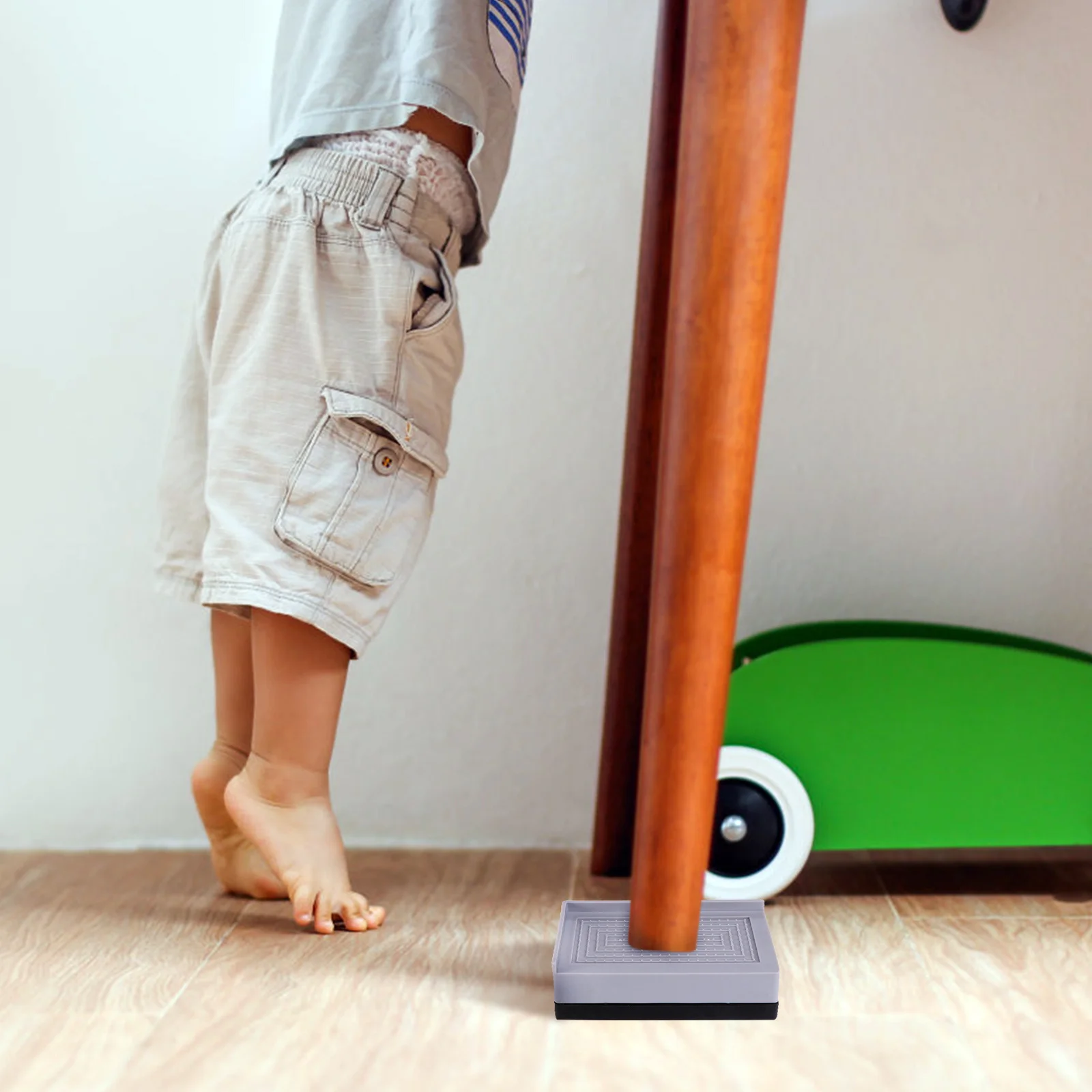 

1Pcs Elevating Pad Furniture Foot Heightening Block Anti-Slip Waterproof Washing Machine Bed Foot Padding Block Furniture