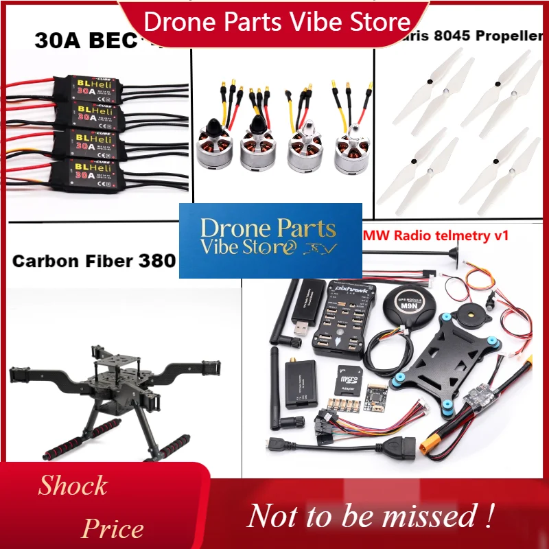 

DParts1RctoSky PIXHAWK 2.4.8 M9N Open Source New Smart Drone FLY 380 MMpix Quadrotor Upturned Rack