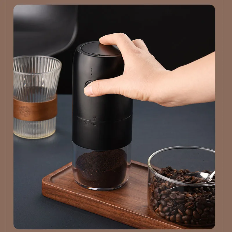 Electric Coffee Grinder  Portable Household Small