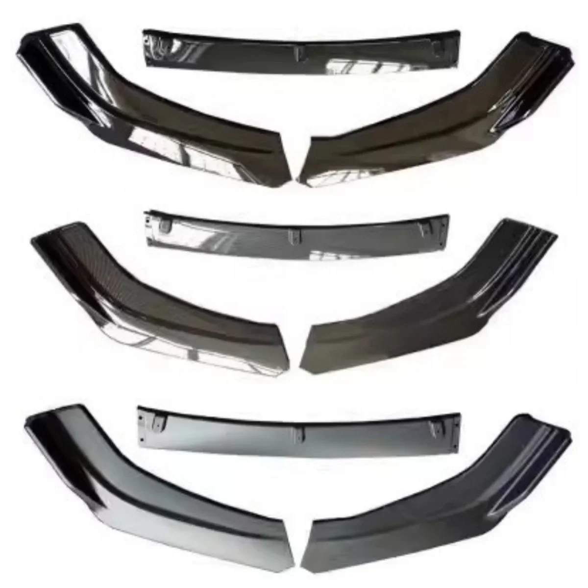 

Front lip for Hyundai mistra modified Carbon fiber Gloss black Matt black Auto front small surround Front shovel Car Accessories