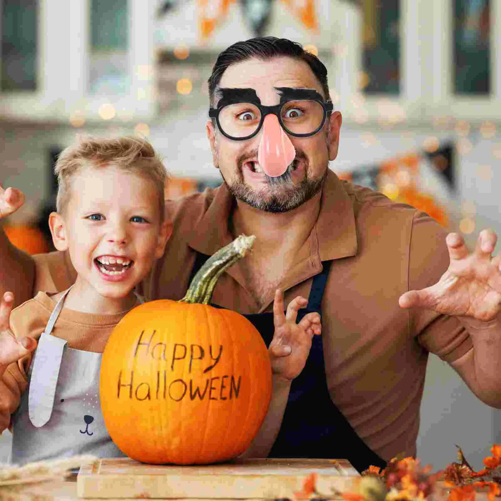 Gafas con temática de payaso Disfraces divertidos de Halloween Herramientas pequeñas Accesorios de decoración para fiestas