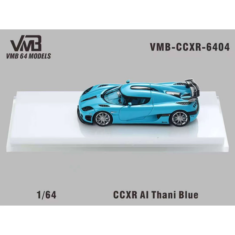 1/64 VMB Modello di Auto CCXR Veicolo Diecast Car Resina Collezione di Hobby Giocattolo Con Vetrina Per Adulti