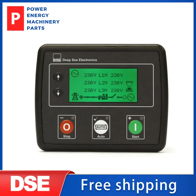 

Original DSE4520 MKII Diesel Generator Controller Deep Sea Auto Mains Failure Control Panel Module For Generator Parts