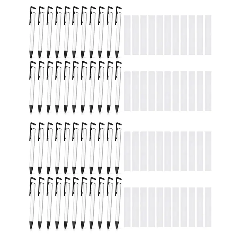 set-di-44-penne-per-sublimazione-efficienti-con-manicotti-termoretraibili-e-supporto-per-telefono-in-alluminio