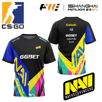 Navi 2025 CS2 e-sports team uniform jersey CS: GO professional league training jersey fan gift quick-drying comfortable T-shirt