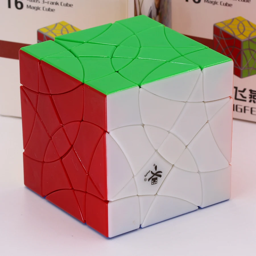 

Dayan Magic Cube 큐브 Puzzle16 Axis 3 Rank ShuangFeiYan Strange Shape Double swallow Professional Stress Twist Gift Toy Puzzels