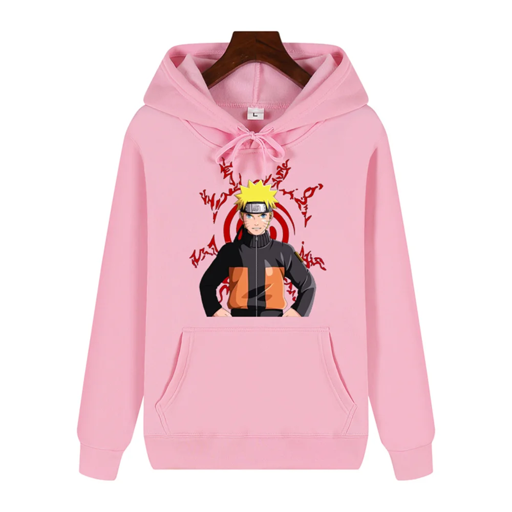 Bella Uzumaki Naruto stampa autunno/inverno confortevole morbido ispessimento da uomo di alta qualità casual fashion street felpa con cappuccio