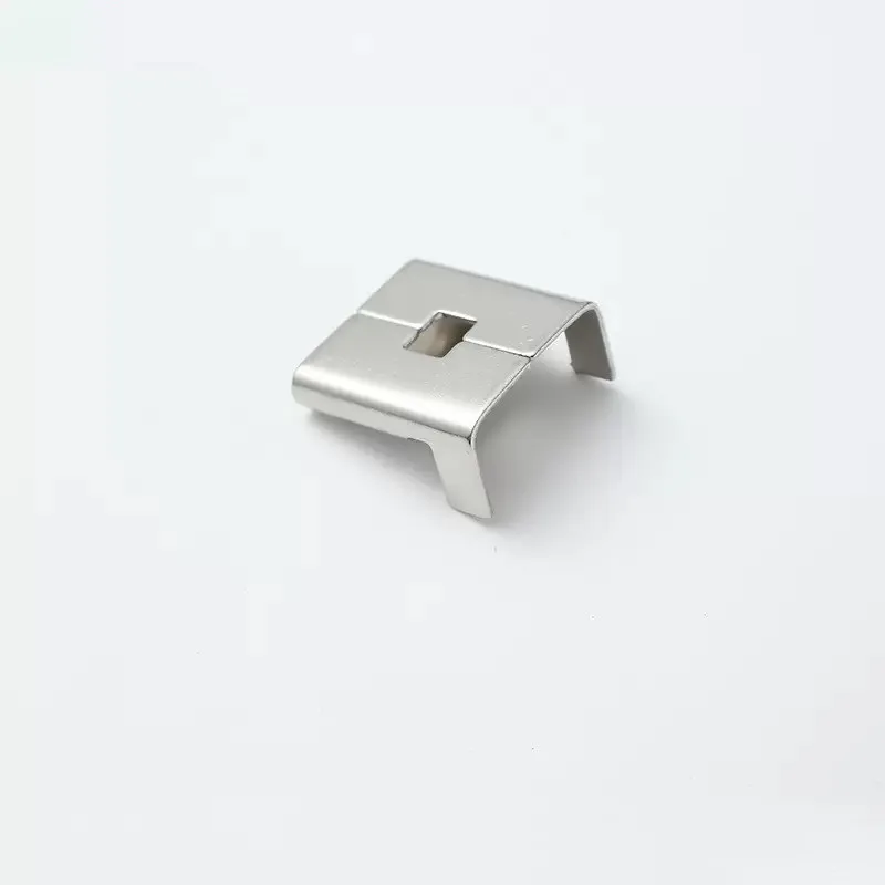 Stainless Steel L-Shaped Cable Tie Buckle 304/201 Metal Packaging Plate Buckle for Secure Fastening Wholesale Manufacturer