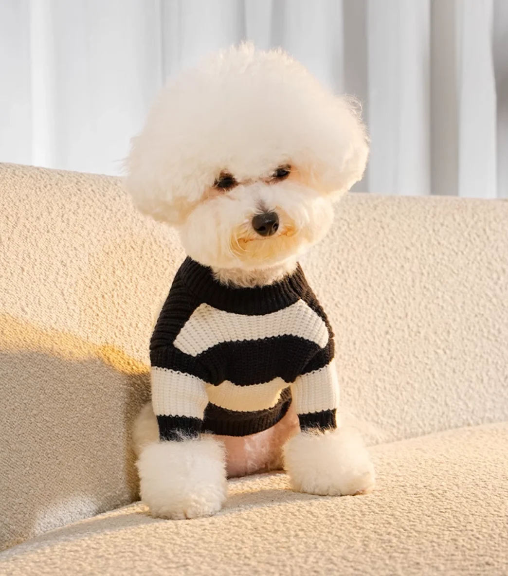 Warm Sweater for Pet, Dog Clothes, Spring and Autumn Coat