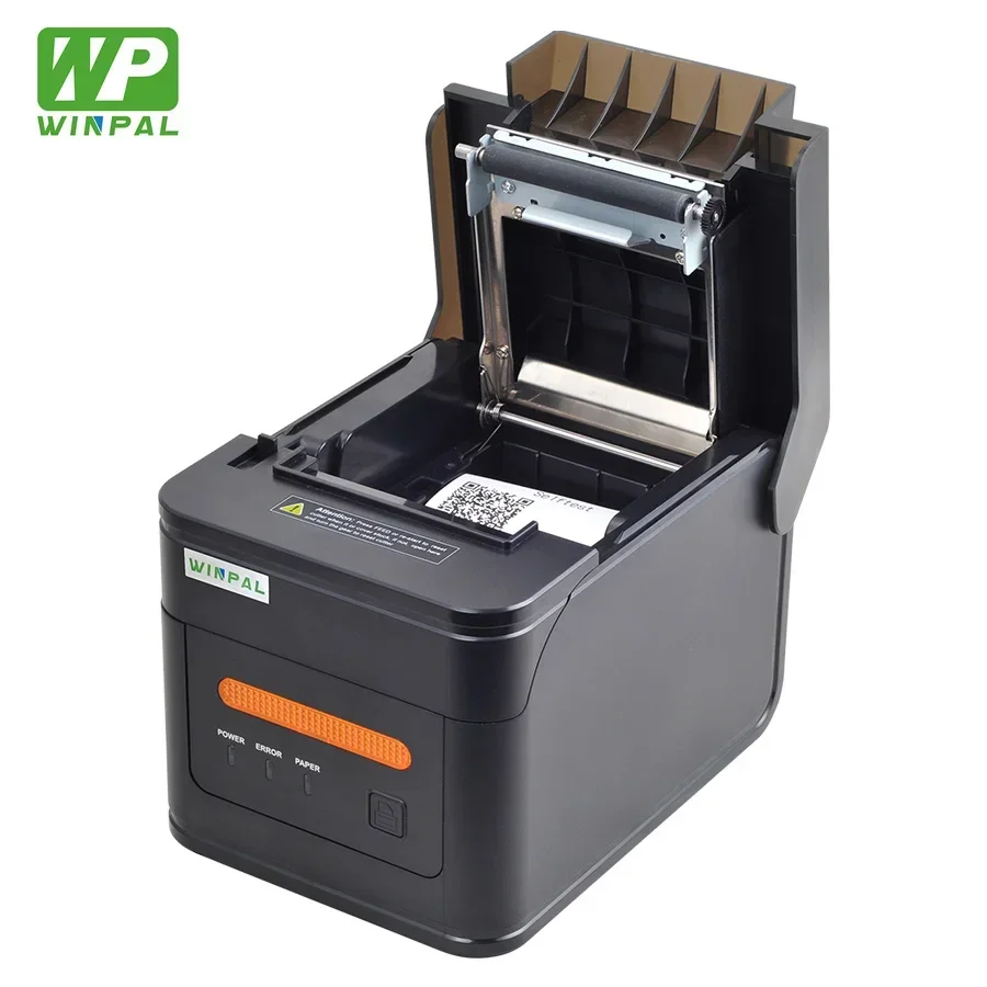 Winpal WP300C Kitchen Pos 80mm Thermal Printer With Sound-Light Alarm USB/Wireless Thermal Printer