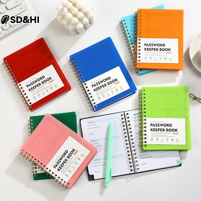 A6 Password Keeper Book Internet Login Notebook With Alphabetical Tabs Password Management Software License Account Organizer