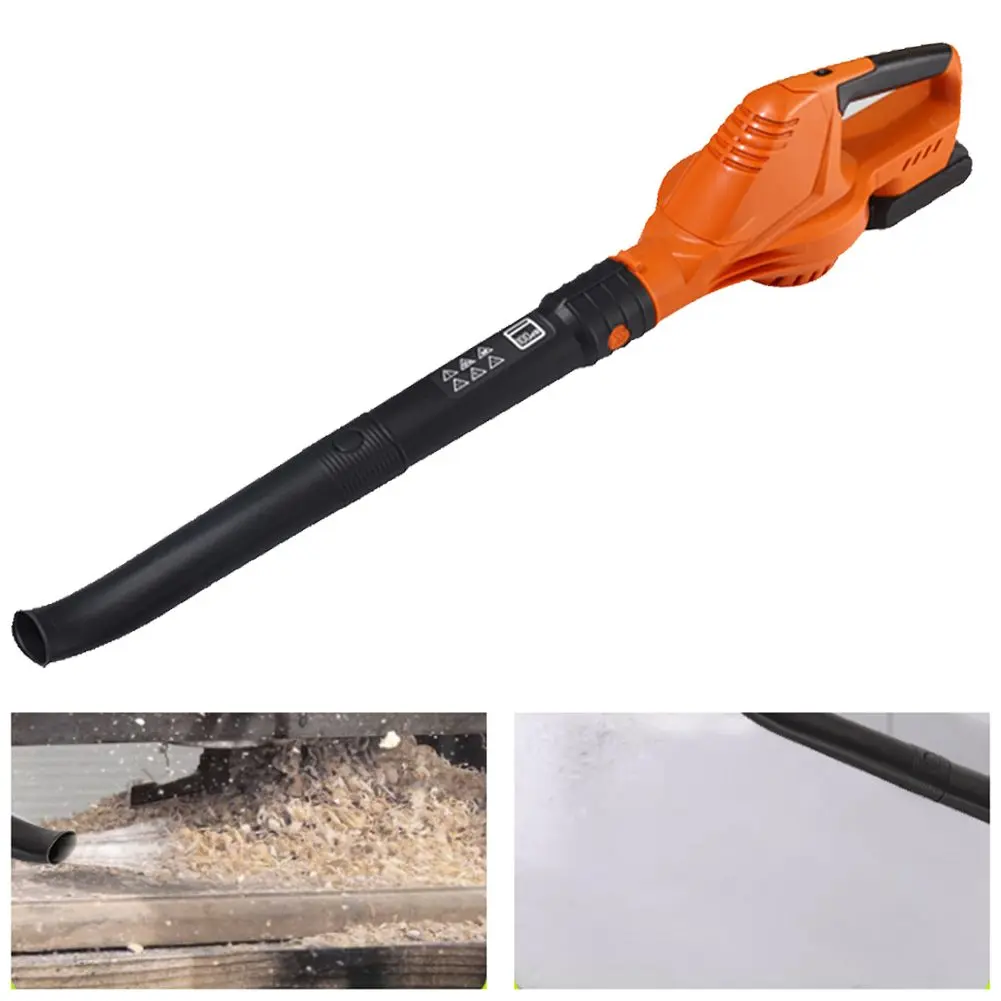 Rechargeable Handheld Electric Leaf Blower for Quick Yard Cleanup with Lightweight Design and Simple Starter Mechanism