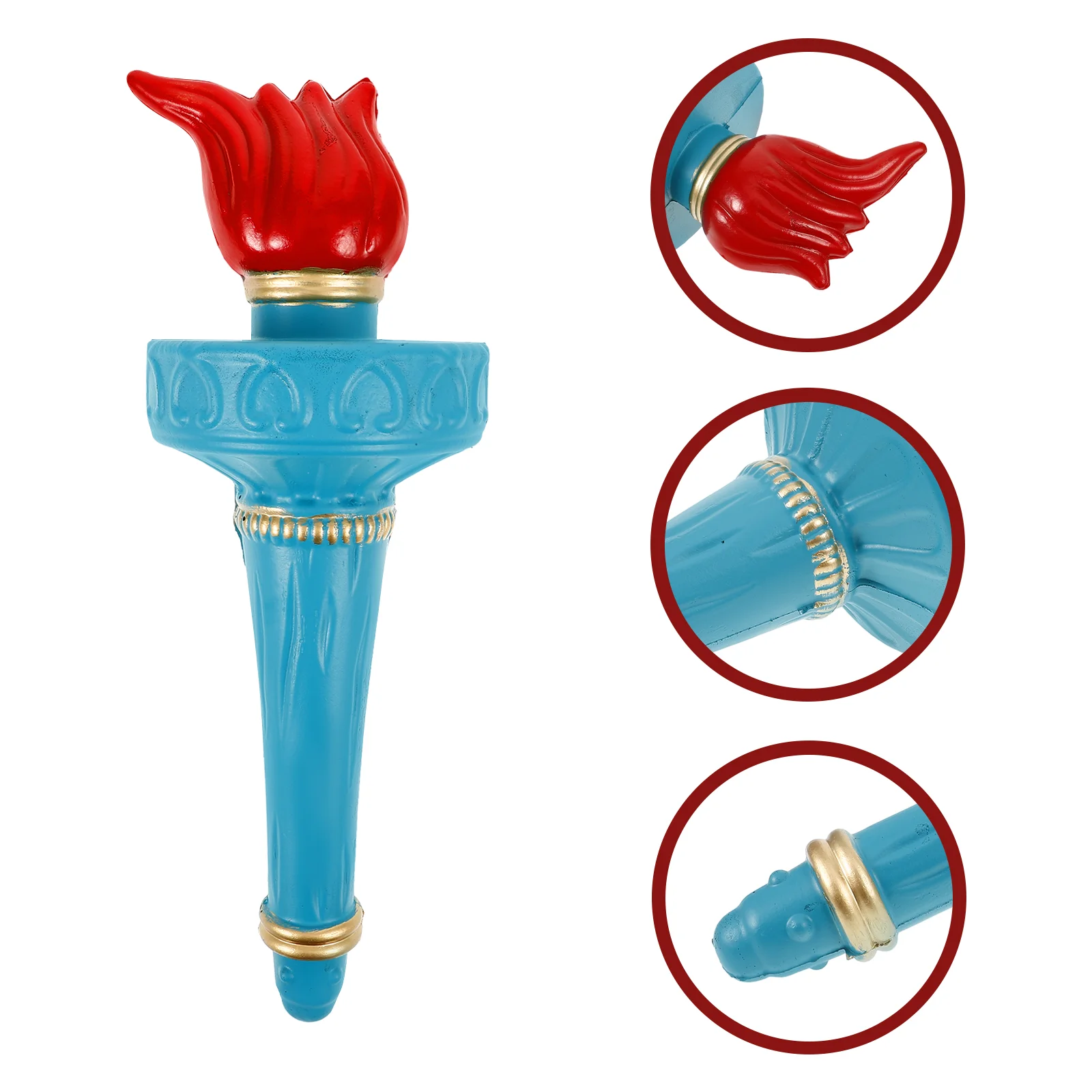 

Statue of Liberty Torch Cosplay Decoration Sports Halloween Prop Resin Dress Up