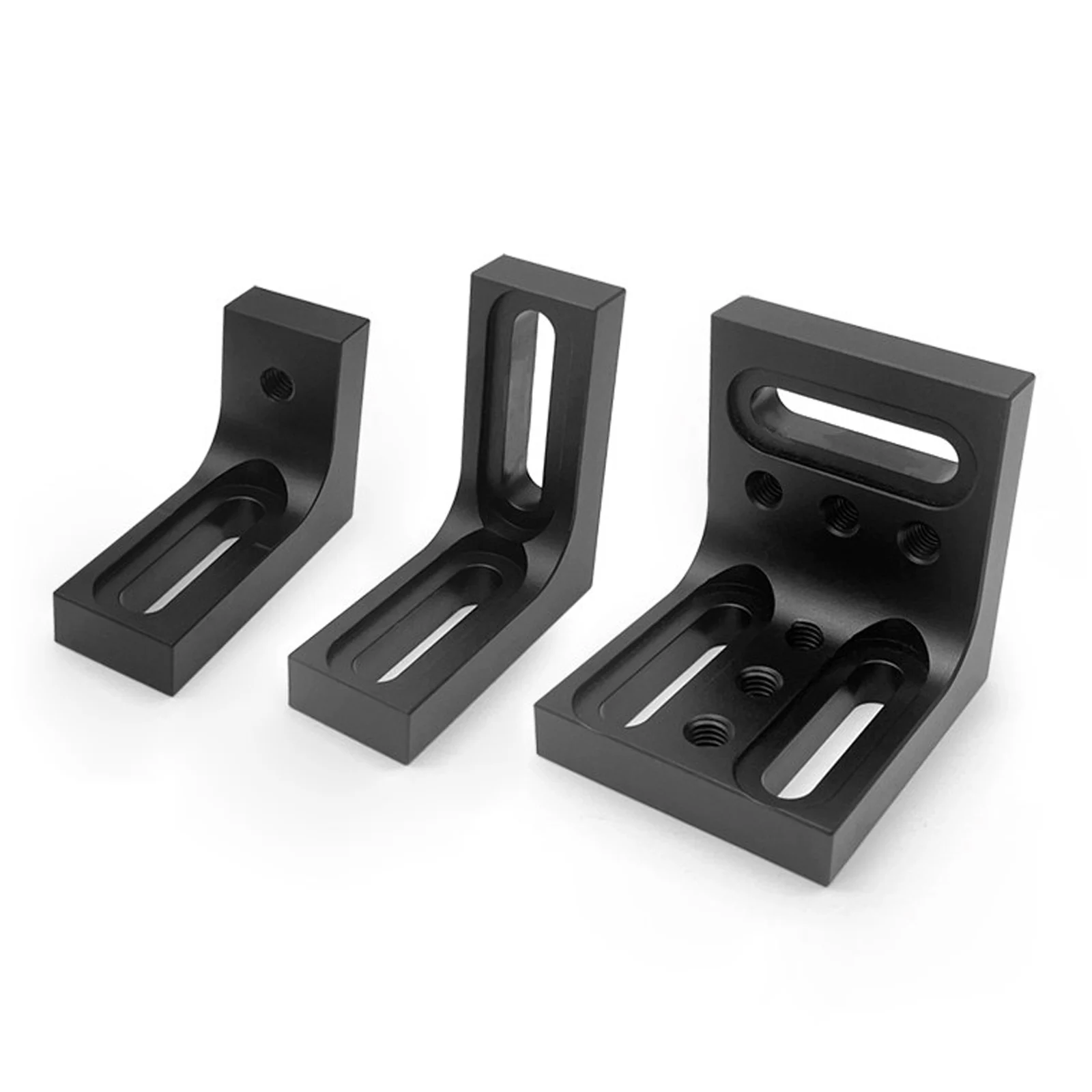 Optical Breadboard 90-Degree Support Bracket, Aluminium Right-Angle Adapter Plate for Flat Plate Mount & Vertical Support