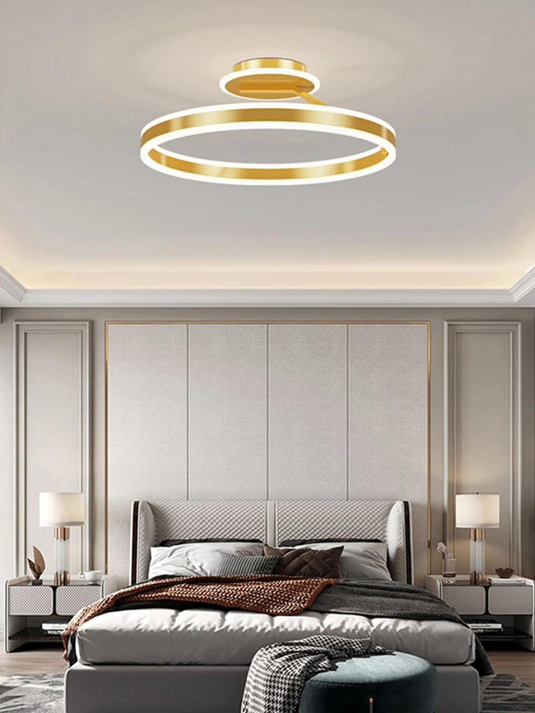 Moderne LED-plafond kroonluchter-dimbaar oppervlak gemonteerd voor woonkamer slaapkamer eetkeuken, thuis verlichting armaturen decoratieve - afbeelding 2