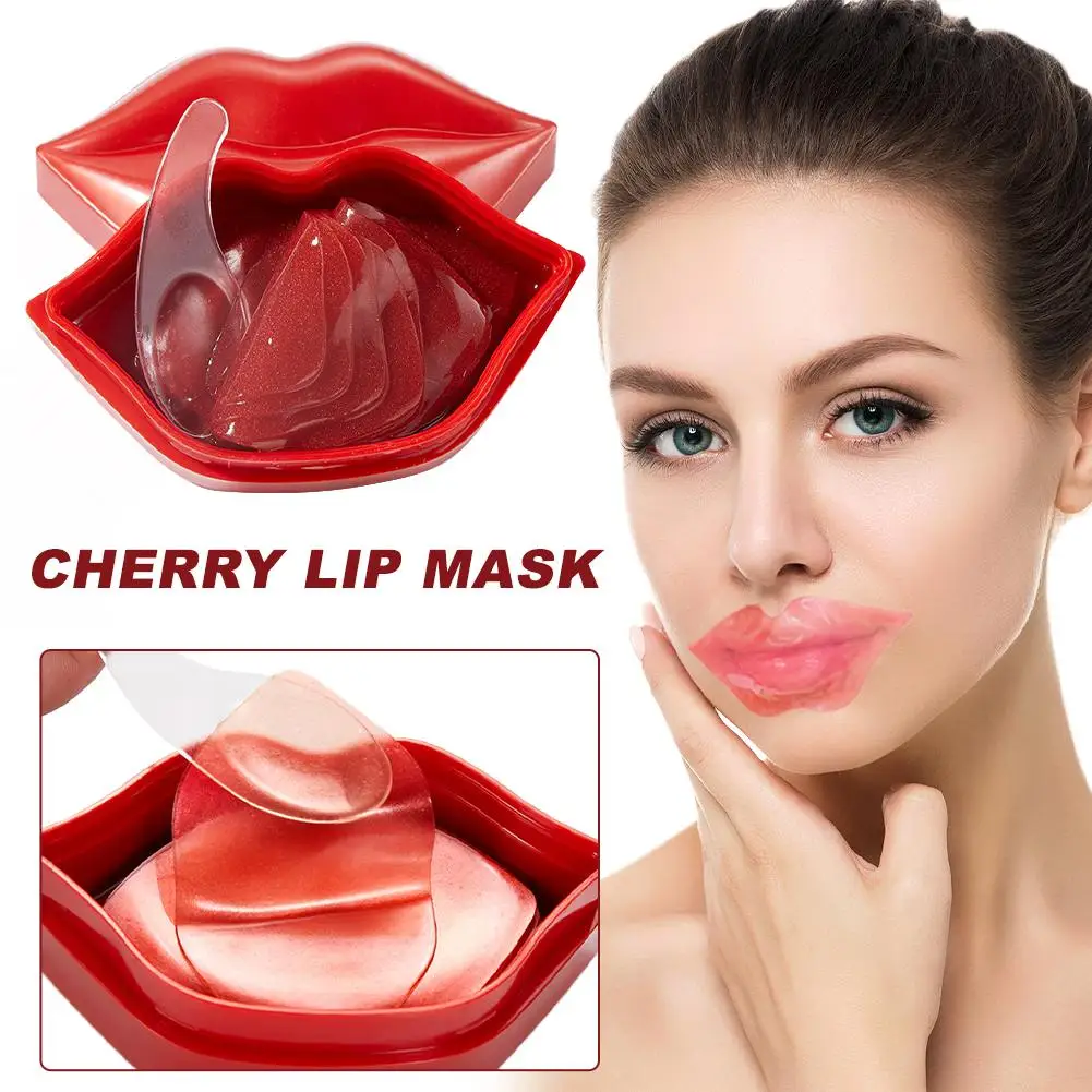 Fruit Vitamin C Moisturizing Skincare Lip Mask Reducing Lip Wrinkles Repair Skin Lip Patches Face Care Masks Recreate Sexy Lips