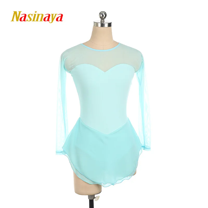 

Customized Children's Adult Figure Skating Dress Girls' Performance Dress Competition Grade Skirt танцевальный костюм