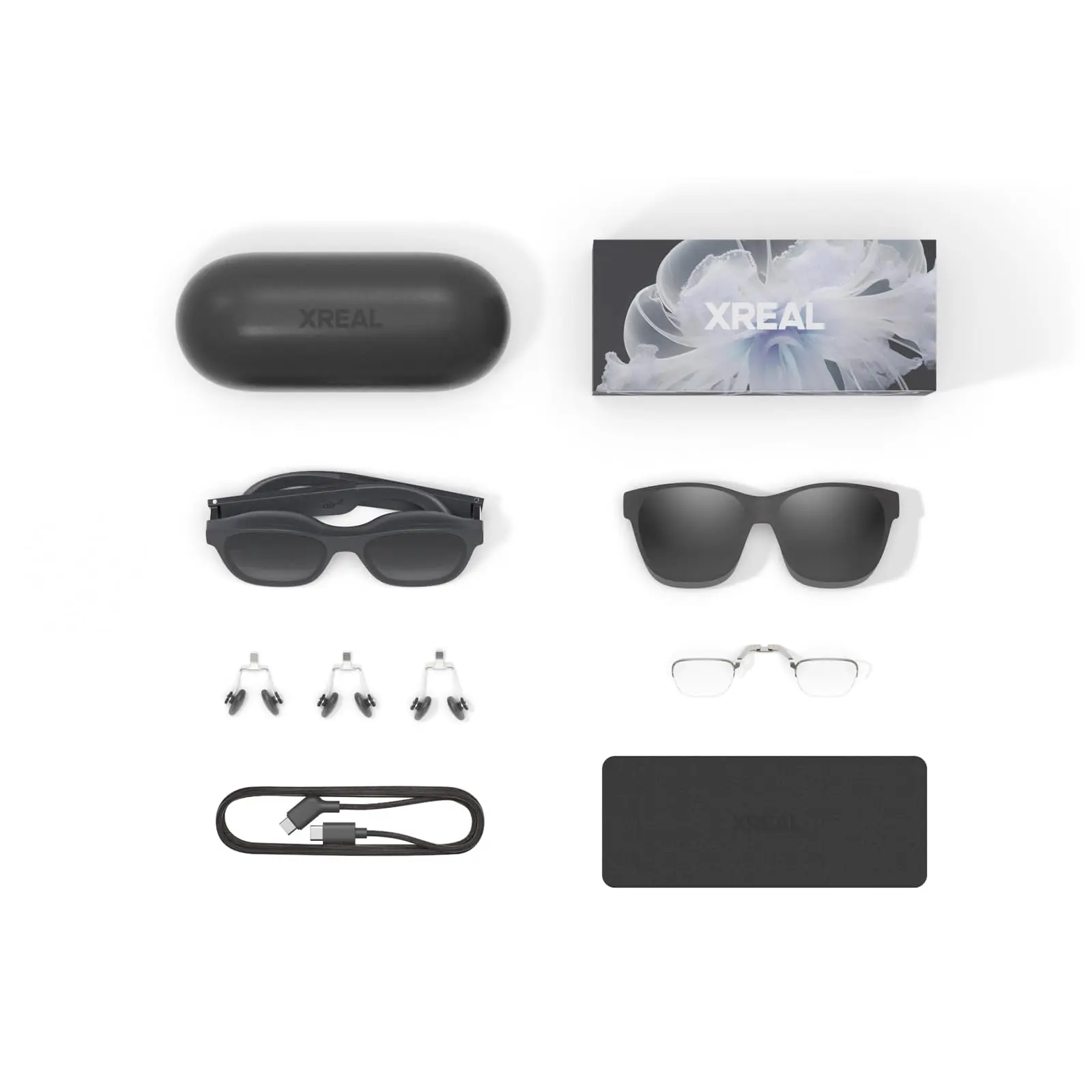 XREAL Air 2 smart AR glasses 2023 Micro-OLED screen 120Hz high brush 72g ultra-light professional-grade color accuracy certifica