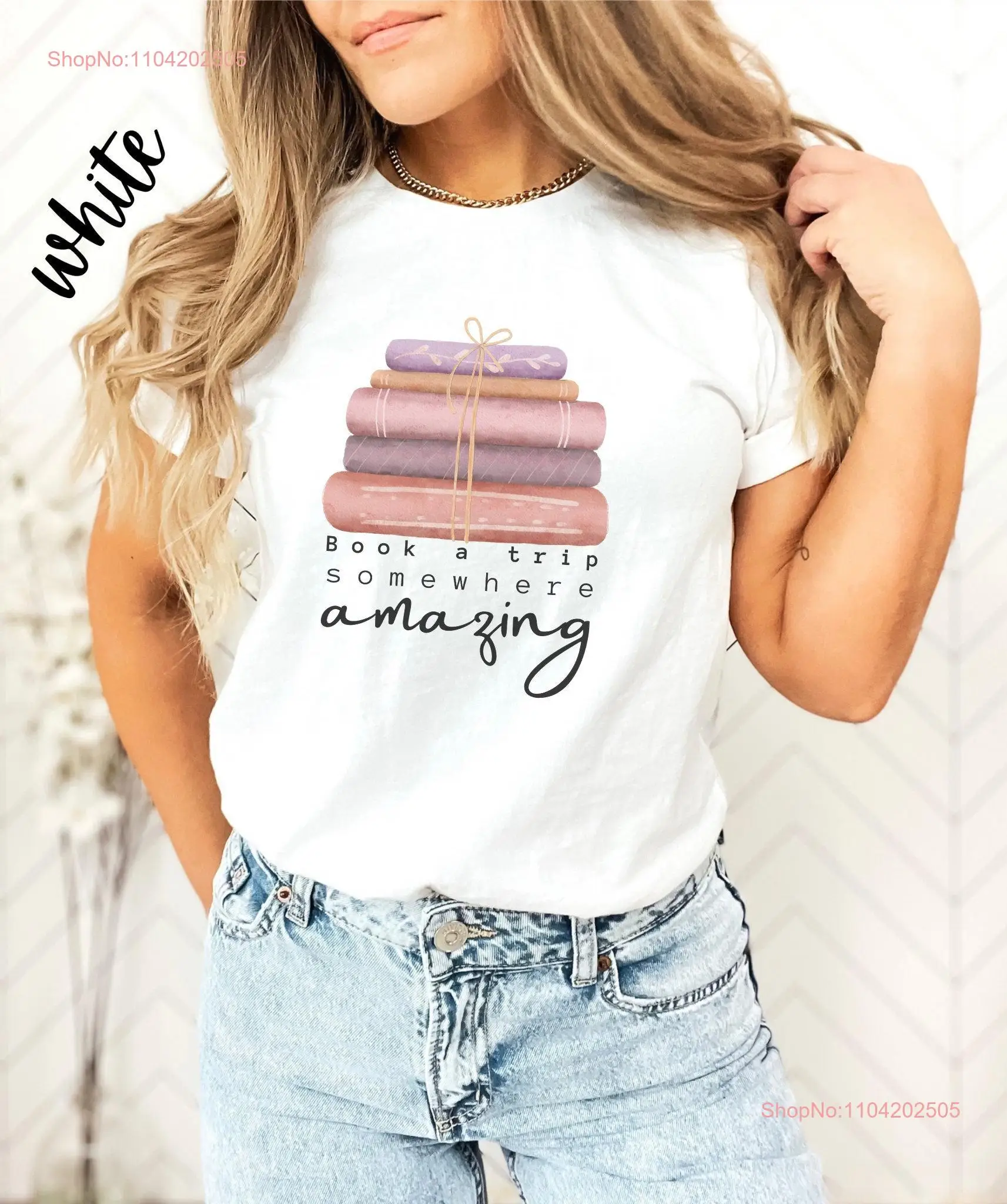 Bookworm T Shirt Reading Adventure Teacher Book Lover Reader Travel long or short sleeves